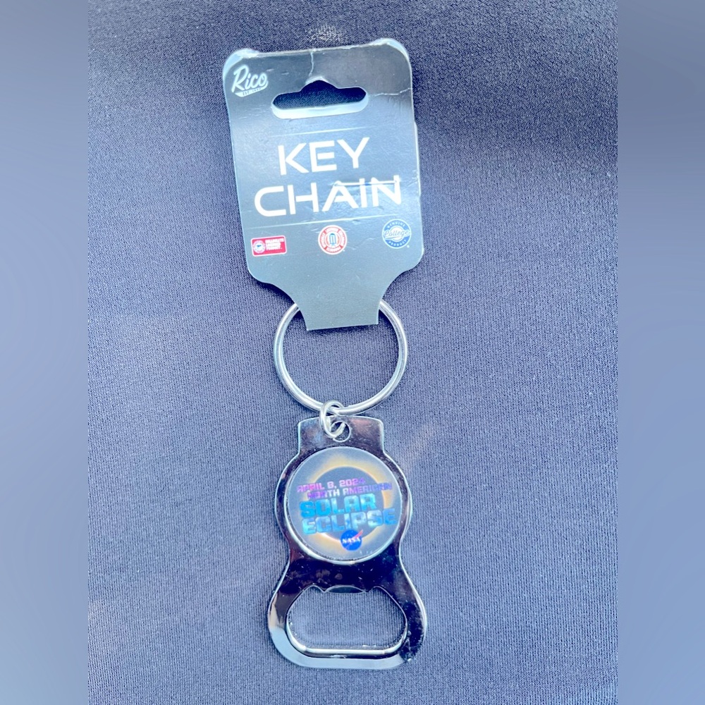 Key chain solar eclipse 2024